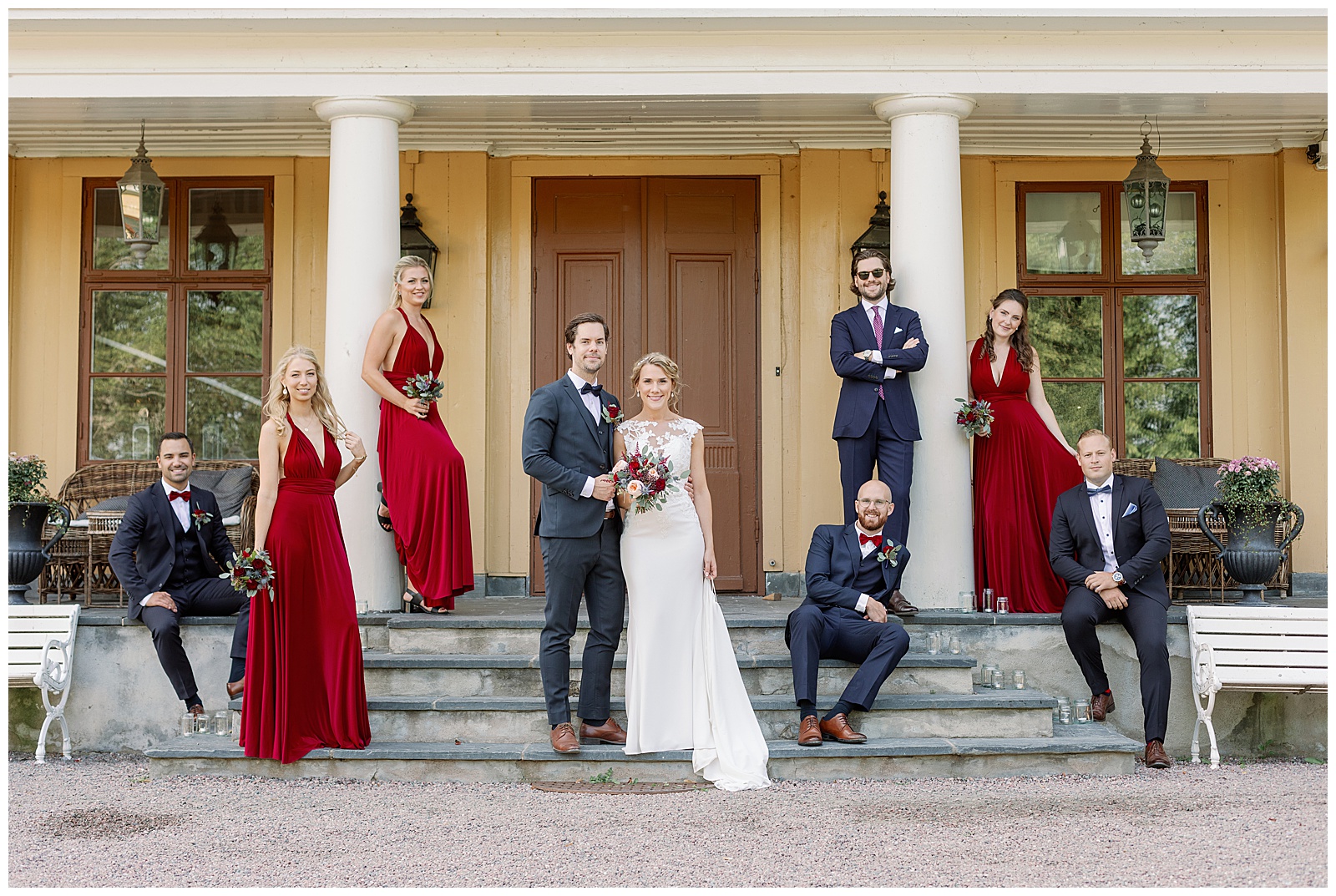 Brölllopsfotograf Krusenbergs Herrgård