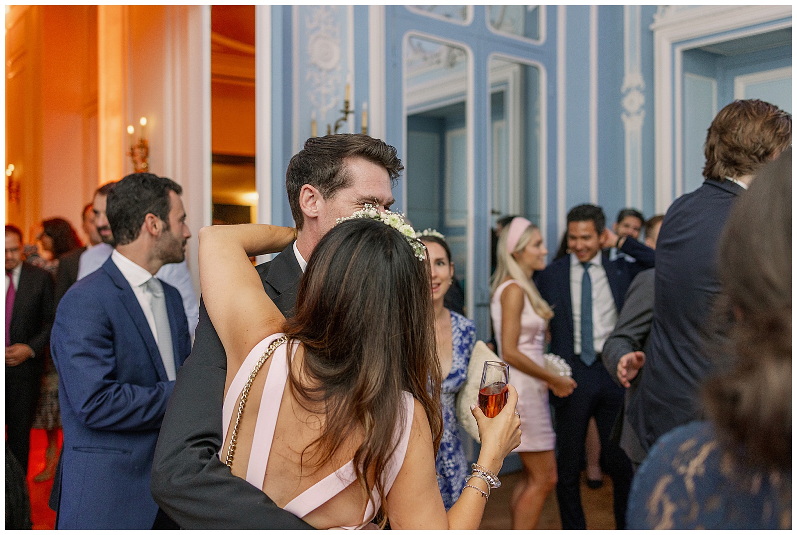 Bröllopsdans på Maison des Polytechniciens i Paris