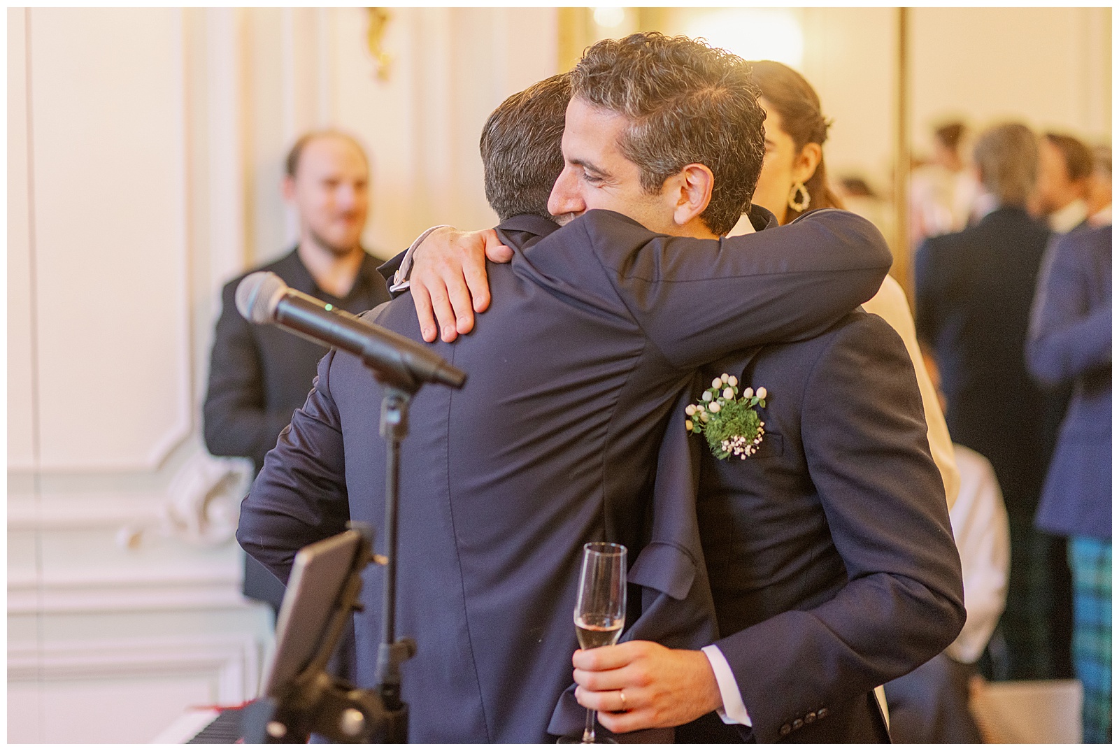 Bröllop på Maison des Polytechniciens i Paris