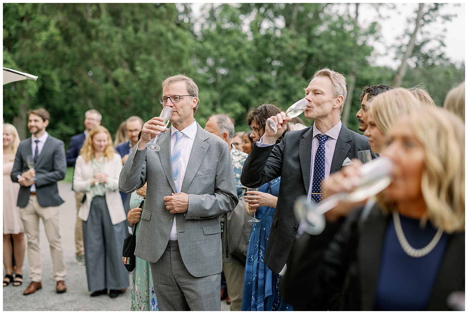 Mingel bröllop Tyresö slottskrog